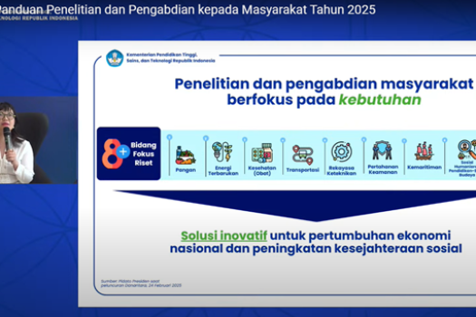 Peluncuran Panduan Penelitian dan Pengabdian kepada Masyarakat Tahun 2025