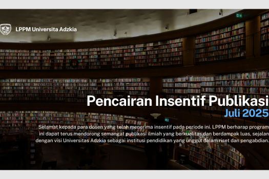 Pencairan Insentif Publikasi Juli 2025