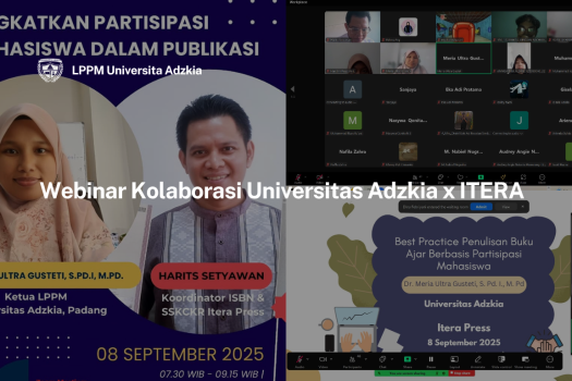 Webinar Kolaborasi Universitas Adzkia x ITERA